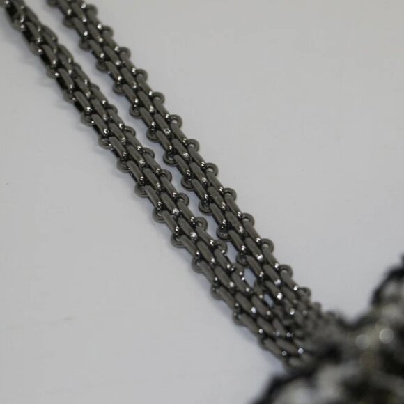 CHANEL Tweed 2.55 Reissue 225 Flap Black White & Gold - 17188158 - Picture 2 of 12